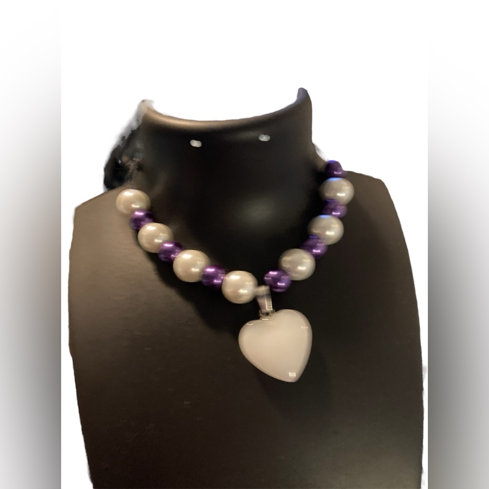 White Quartz bracelet and earrings set